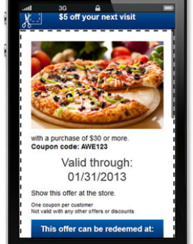 Mobile Coupon